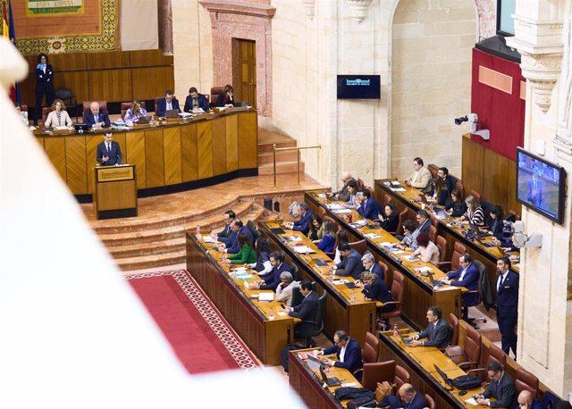 Pleno del Parlamento de Andalucía