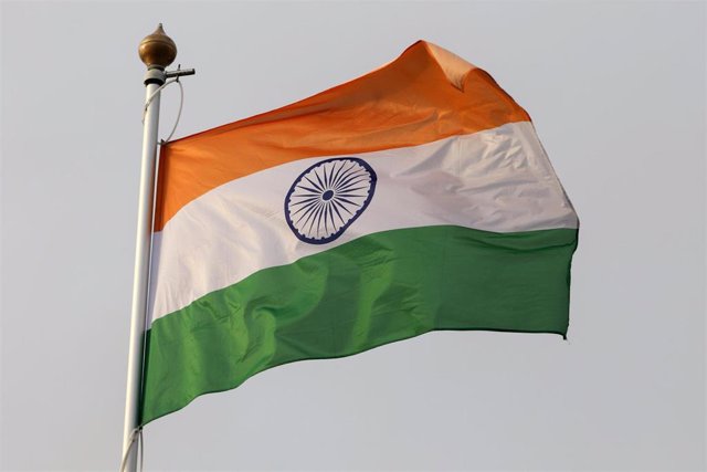 Bandera de India (Archivo)