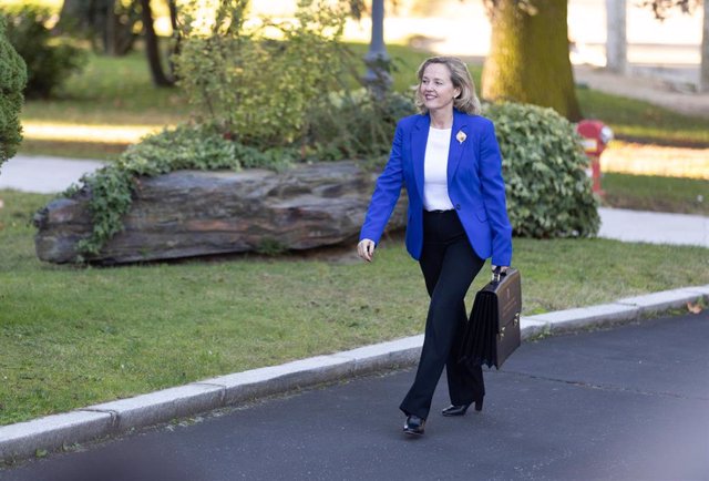 La vicepresidenta primera y ministra de Asuntos Económicos, Nadia Calviño.