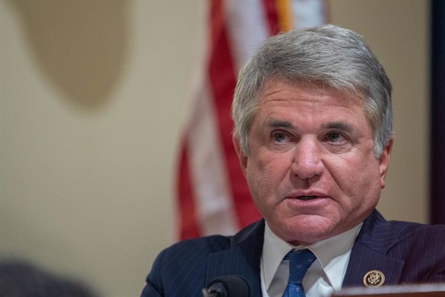 El representante de Estados Unidos, Michael McCaul (republicano de Texas), en un Comité de Seguridad Nacional de la Cámara de Representantes