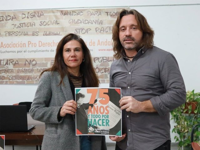 La Asociación Apdha ha presentado su Informe '75 años y todo por hacer' con motivo del Día Internacional de los Derechos Humanos