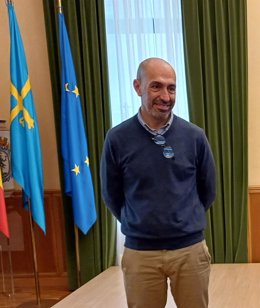 Óliver Suárez, presidente de Divertia y concejal no adscrito del Ayuntamiento de Gijón.