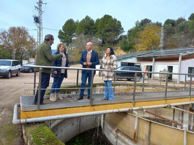 Vista a la EDAR de Orcera