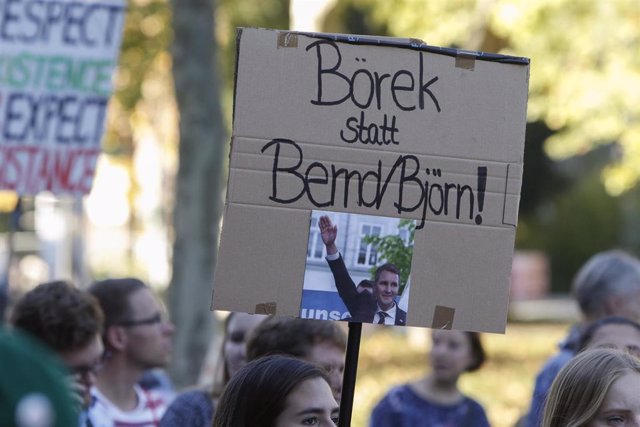 Archivo - Protestas contra AfD en Alemania 