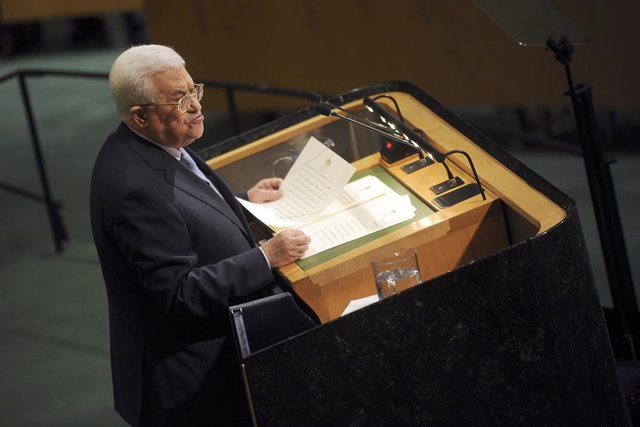 El president palestí, Mahmud Abbas 