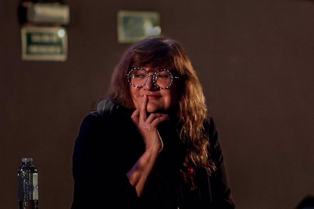 La directora de cinema Isabel Coixet durant una xerrada sobre la seva carrera, l'art i la indústria, a Madrid