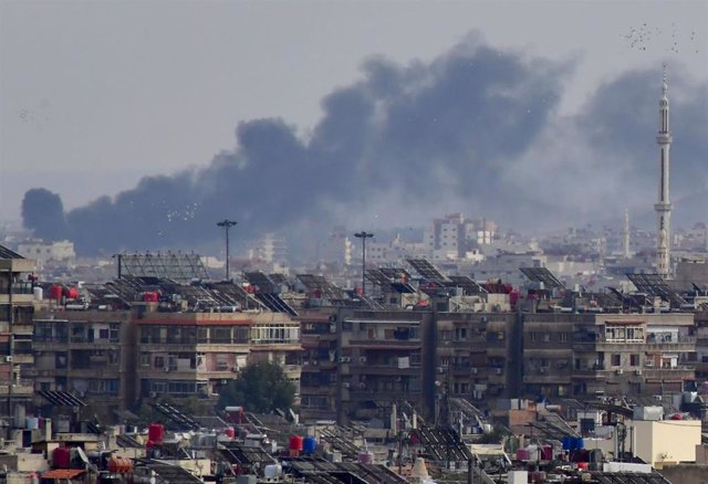 Ataque con misiles de Israel en áreas cercanas a la capital siria, Damasco