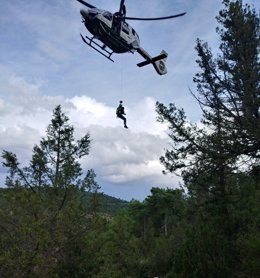 Archivo - En el rescate ha intervenido el helicóptero de la Guardia Civil