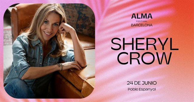 Cartell del concert de Sheryl Crow a Barcelona