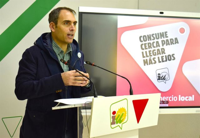 El coordinador de IU Andalucía y diputado de Sumar en el Congreso, Toni Valero