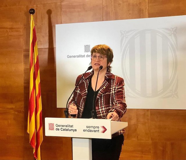 La consellera d'Educació de la Generalitat, Anna Simó