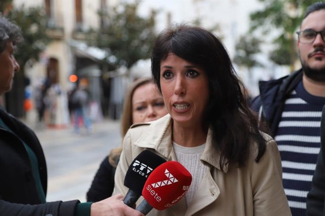 La secretaria general de Podemos Andalucía y diputada en el Congreso por Granada, Martina Velarde.