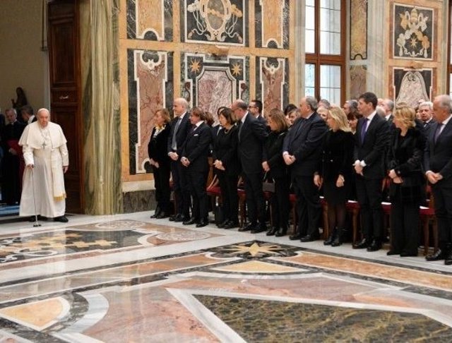 Audiencia del Papa a los Prefectos de la República Italiana.