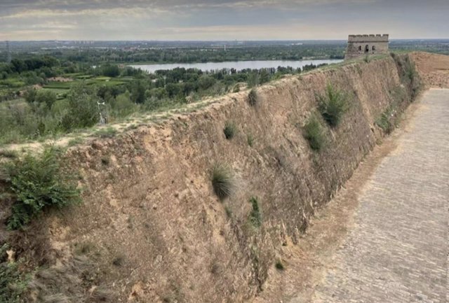 Tramo de la Gran Muralla incluido en el estudio