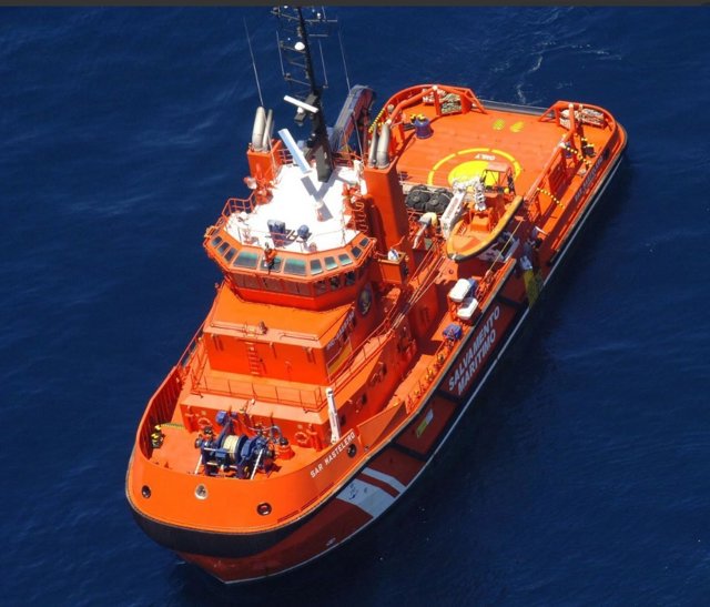 Archivo - Embarcación de Salvamento Marítimo, en imagen de archivo