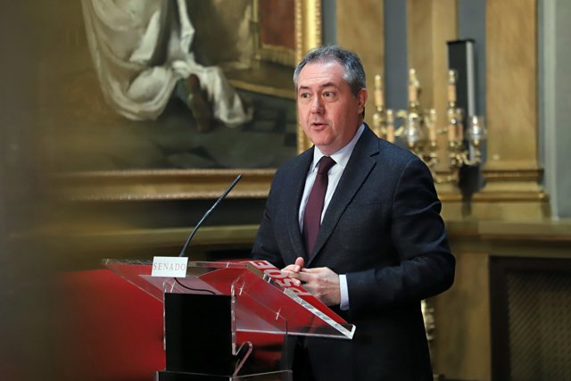 El secretari general del PSOE-A, Juan Espadas