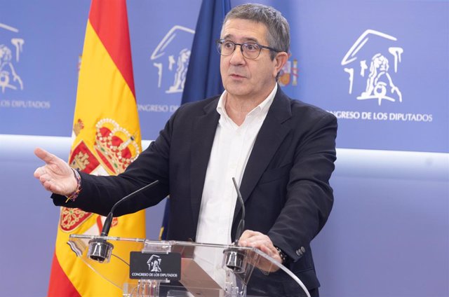 El portaveu del PSOE al Congrés, Patxi López