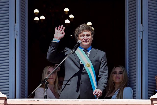 El presidente de Argentina, Javier Milei