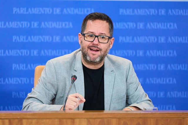 El portavoz del Grupo Mixto-Adelante Andalucía, José Ignacio García, en una imagen de archivo. 