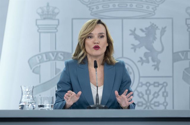 La ministra portaveu del Govern central, Pilar Alegría