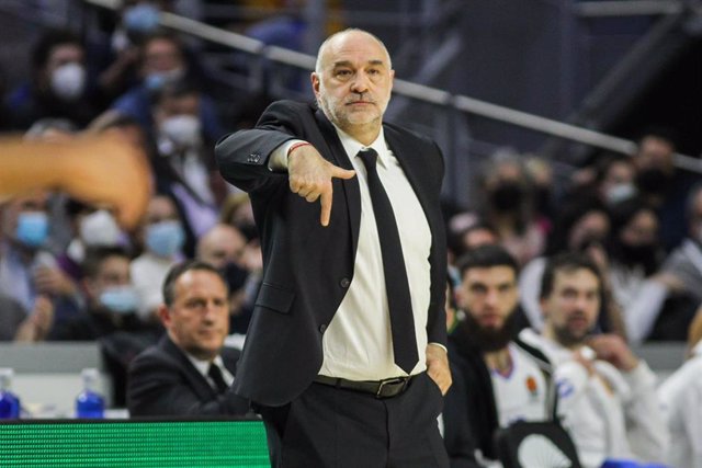 Archivo - Pablo Laso, durante su etapa como entrenador del Real Madrid.