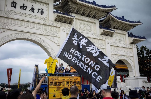Archivo - Manifestación a favor de la indendencia de Hong Kong