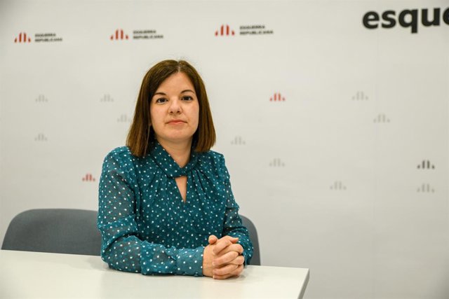 Archivo - La portaveu d'ERC al Senat, Sara Bailac