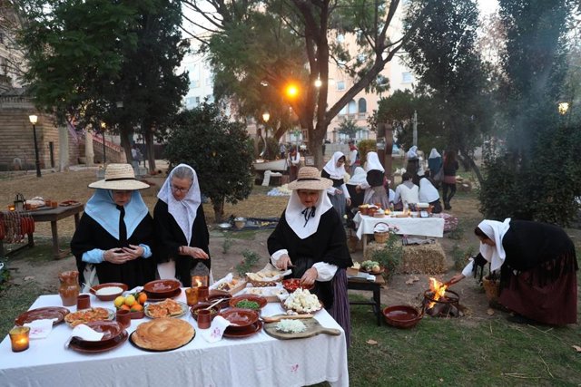 Belén viviente en la Misericordia