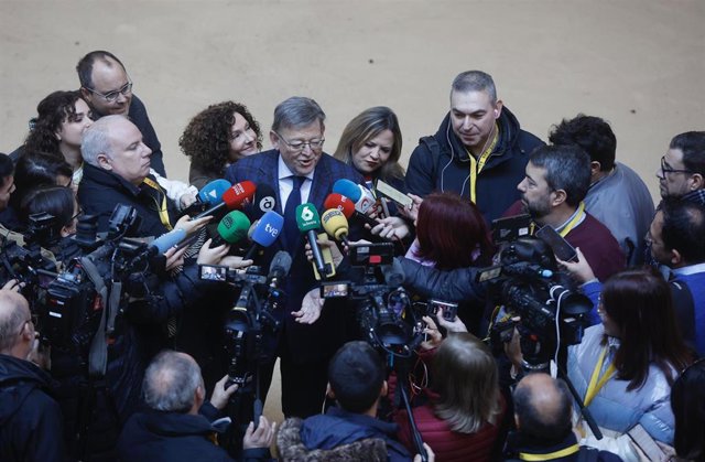 Ximo Puig comparece en Les Corts