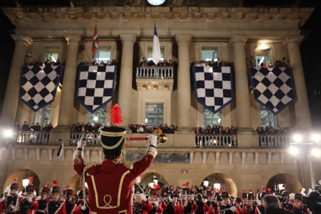San Sebastian eguna Donostian.