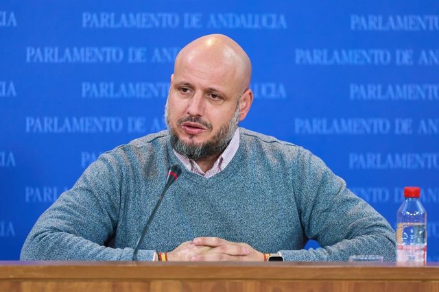 El portavoz adjunto de Vox en el Parlamento, Rodrigo Alonso, este martes