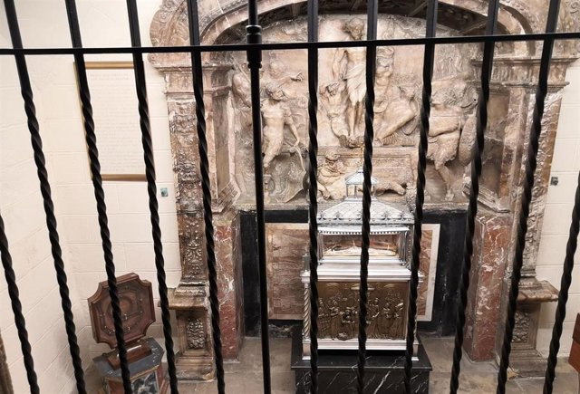 Archivo - Imagen de archivo de la argolla de San Vicente en la Catedral de València