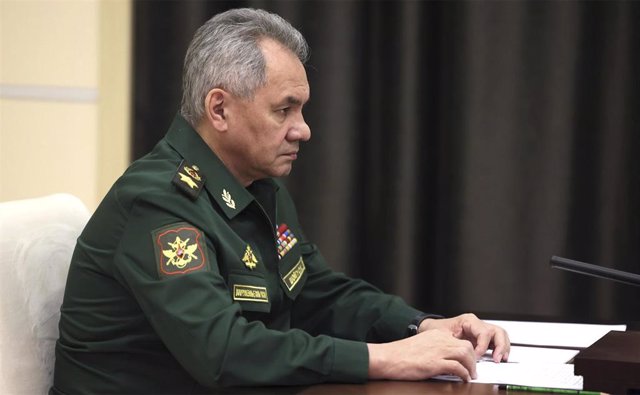 Archivo - El ministro de Defensa de Rusia, Sergei Shoigu.