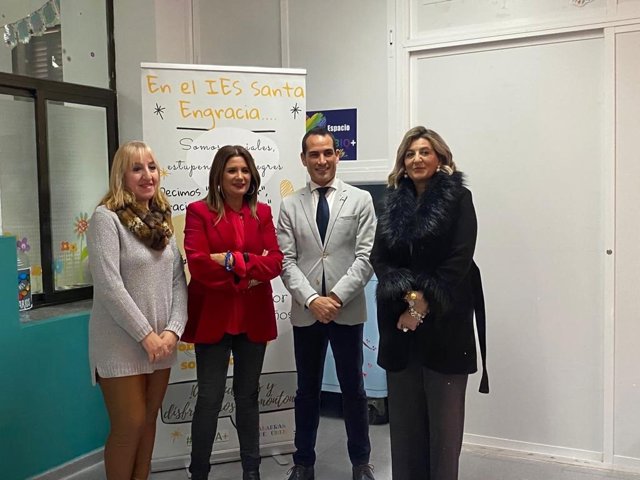 Visita al IES Santa Engracia.