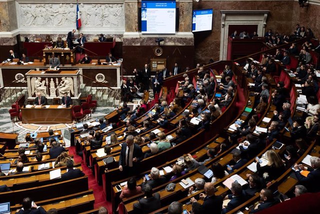 Una sesión en la Asamblea Nacional de Francia