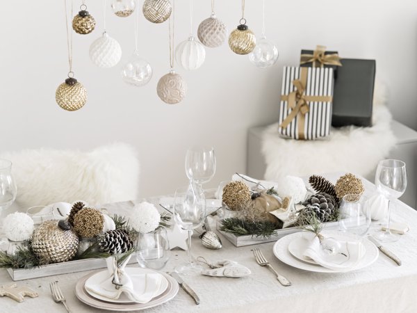 Servilletas elegantes y bonitas perfectas para la mesa de Navidad