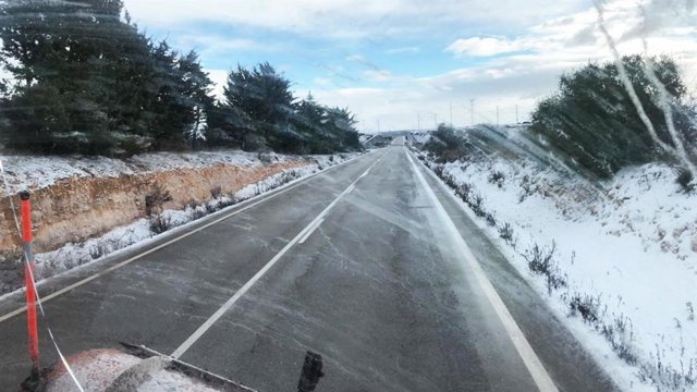 Temporal.- Nieve obliga a cancelar 22 rutas escolares en Cuenca, Guadalajara y Albacete y deja a 283 alumnos sin clase