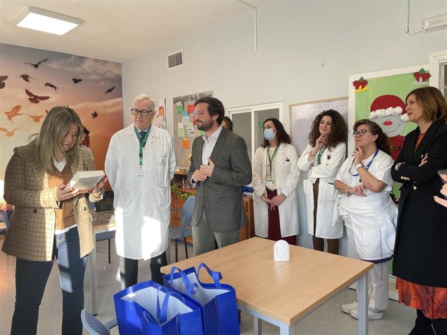Inauguración del espacio de lectura en la Unidad de Salud Mental Infanto-Juvenil.