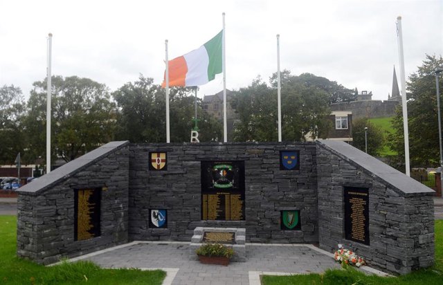 Archivo - October 3, 2022, DUBLIN, IRELAND: 20221003: The People's Monument in the predominately Catholic neighborhood known as the Bogside in Derry, Northern Ireland, commemorates individuals and groups that supported Irish unification and the republican