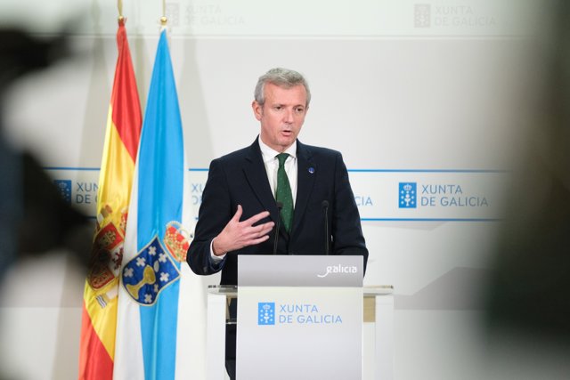 El presidente de la Xunta, Alfonso Rueda