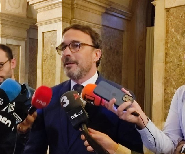 El portaveu de Junts, Josep Rius