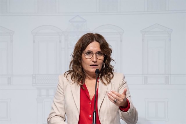 Archivo - La consellera de Presidència, Laura Vilagrà