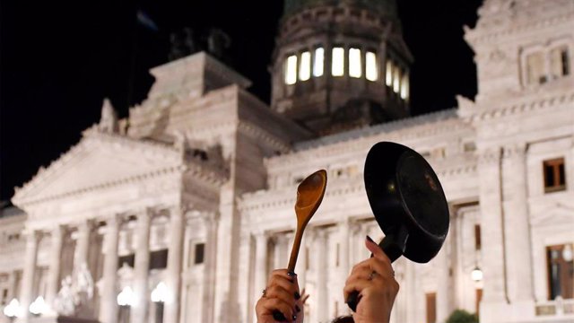 Manifestacions en contra de les mesures econòmiques i socials del president de l'Argentina, Javier Milei