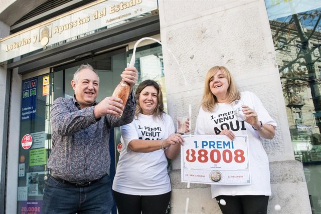 La administración 4 de Girona ha vendido un décimo del 'Gordo' de Navidad