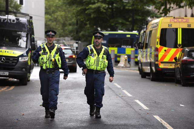 Archivo - Agentes de la Policía de Greater Manchester (GMP)