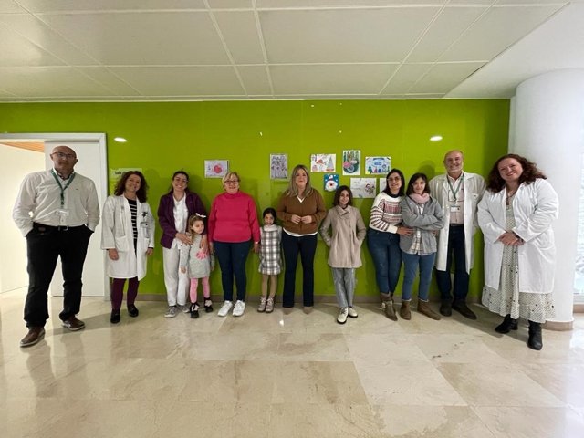 Entrega de premios en el Hospital de Jaén.