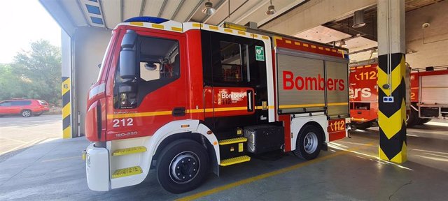 Archivo - Autobomba urbana ligera del Consorcio Provincial de Bomberos de Alicante