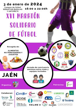 Cartel del maratón.