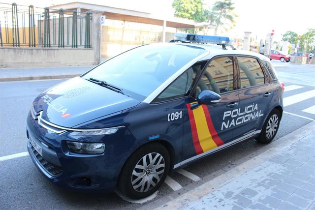 Coche de la Policía Nacional.
