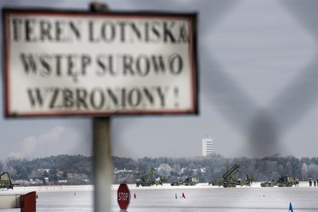 Archivo - Imagen de archivo de misiles Patriot en Polonia 